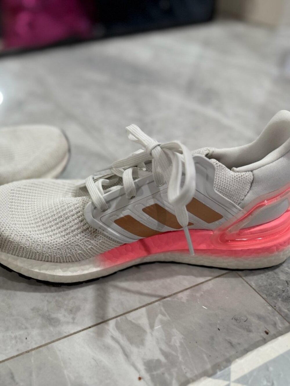 Adidas Ultra Boost 20 Running Shoes Size 8